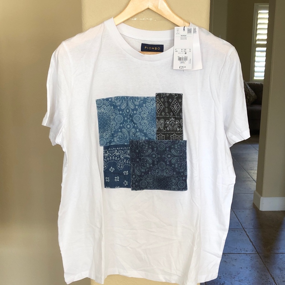 Piombo White T-Shirt